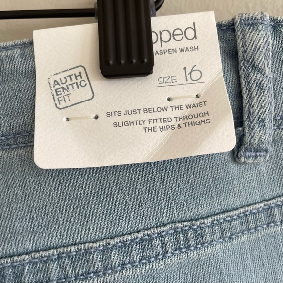 J. Jill Authentic Fit Cropped Jeans Aspen Wash Size 16 - Picture 3 of 14